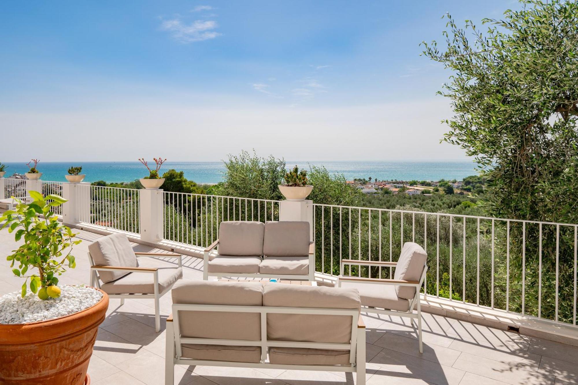 Casaragno Villa Vieste Buitenkant foto